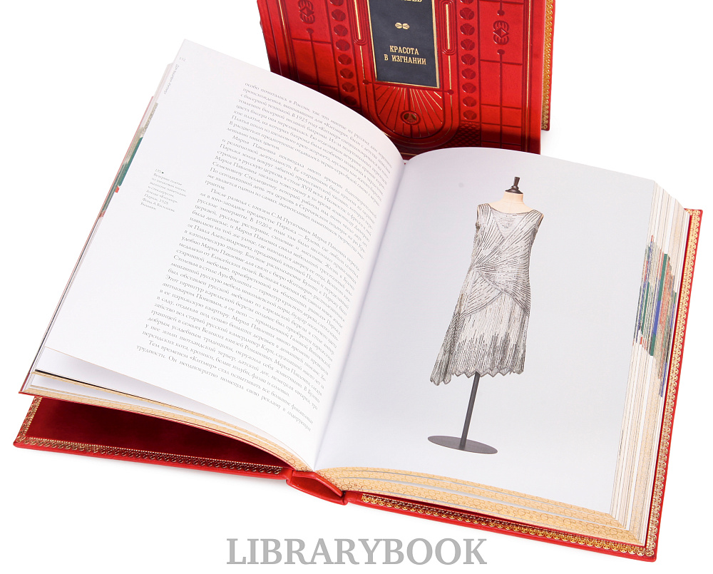 Элитные книги Александр Васильев Красота в изгнании в 2 томах в кожаном переплете