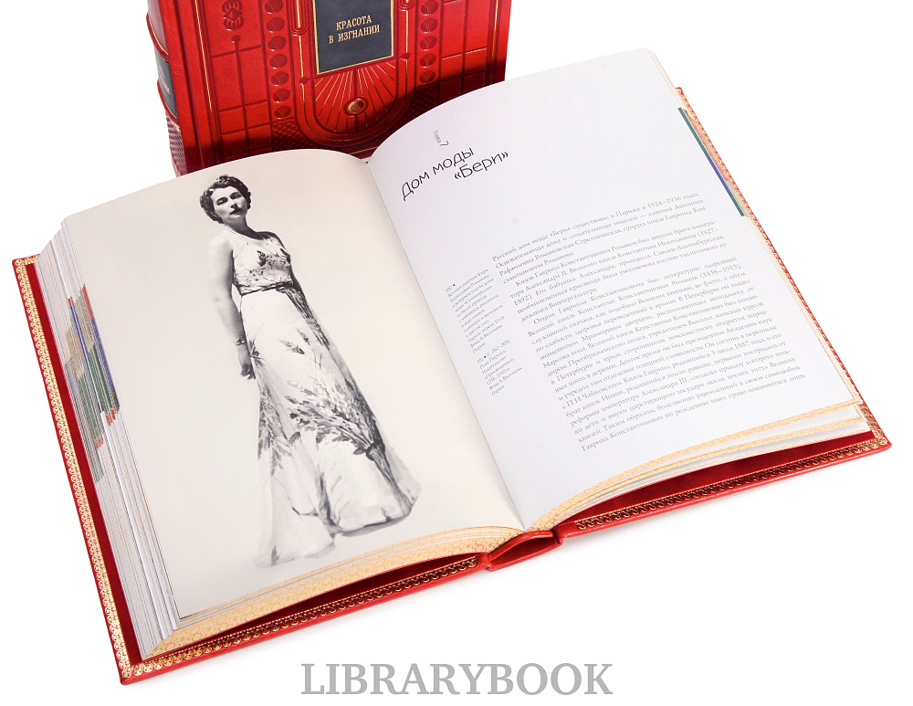 Элитные книги Александр Васильев Красота в изгнании в 2 томах в кожаном переплете