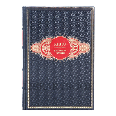 Подарочное издание книги Кино. Всемирная история в кожаном переплете