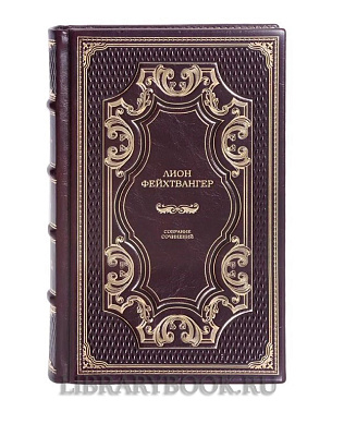 Подарочное издание книги Лион Фейхтвангер. Собрание сочинений в 20 томах в кожаном переплете